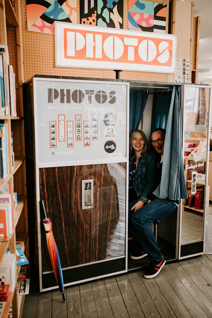 Fun & Colourful Engagement Shoot in Leeds - Fred Aldous Photo Booth