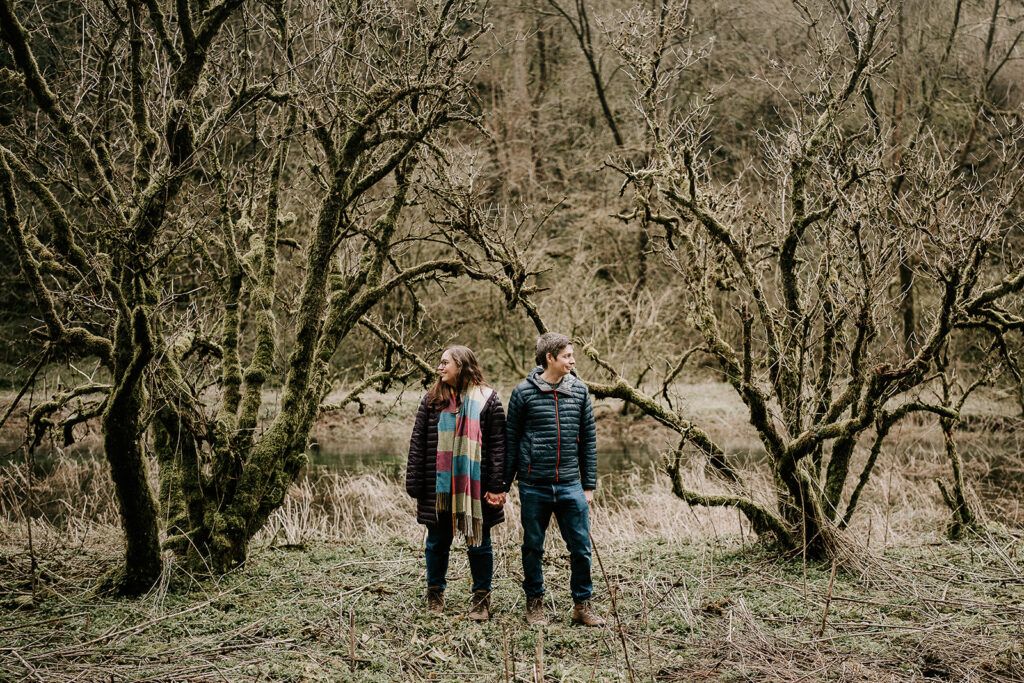 Emma & Cai's Spring  Engagement Shoot at Lathkill Dale, Derbyshire