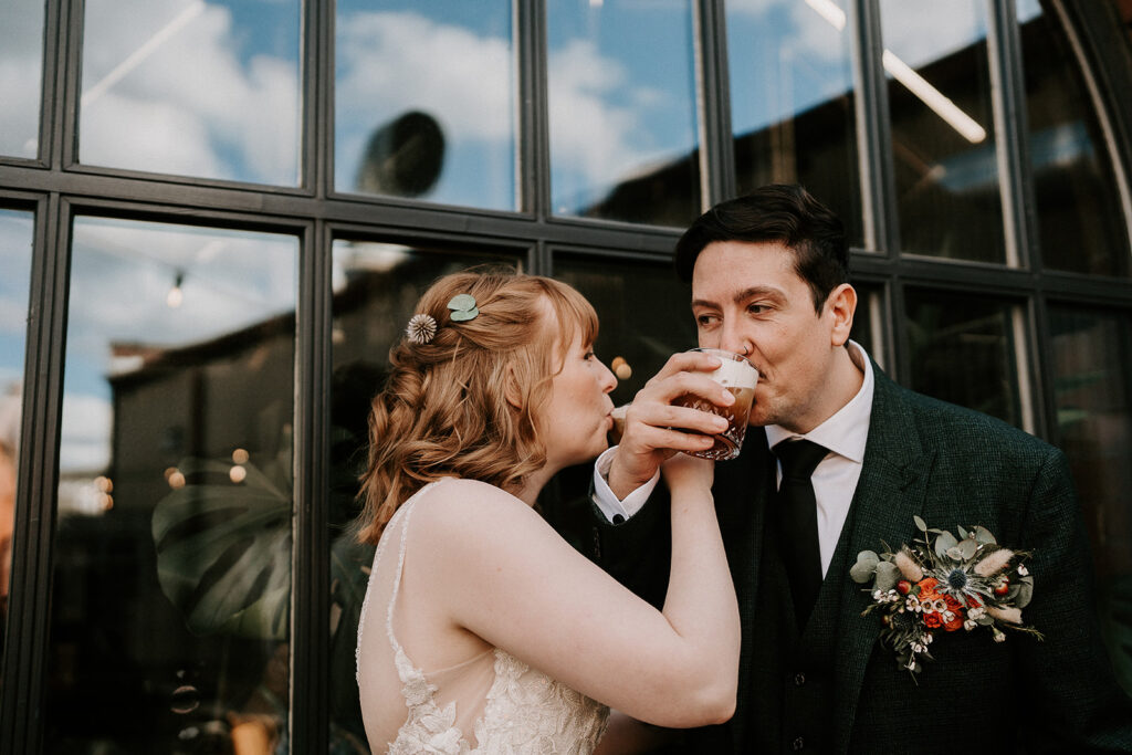 Relaxed Spring Wedding at The Chimney House & The Mowbray | Holly & James