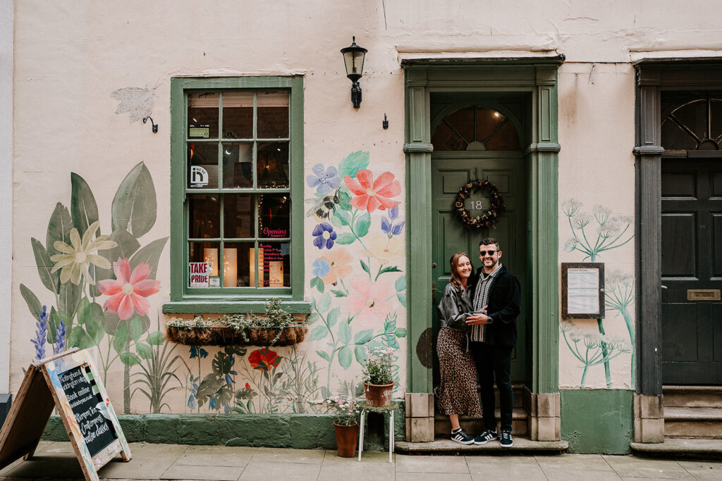 Nottingham Wedding Photographer: A Colourful Engagement Shoot in the Lace Market & Sneinton Market. 