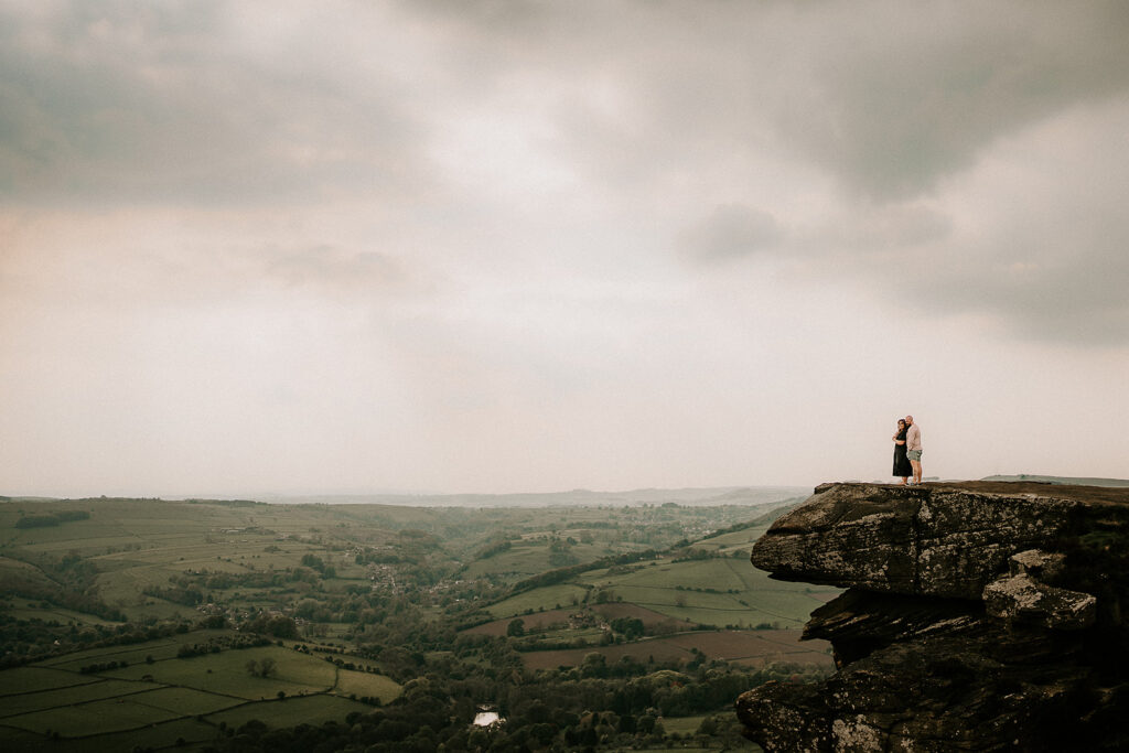 Curbar edge couples shoot Derbyshire