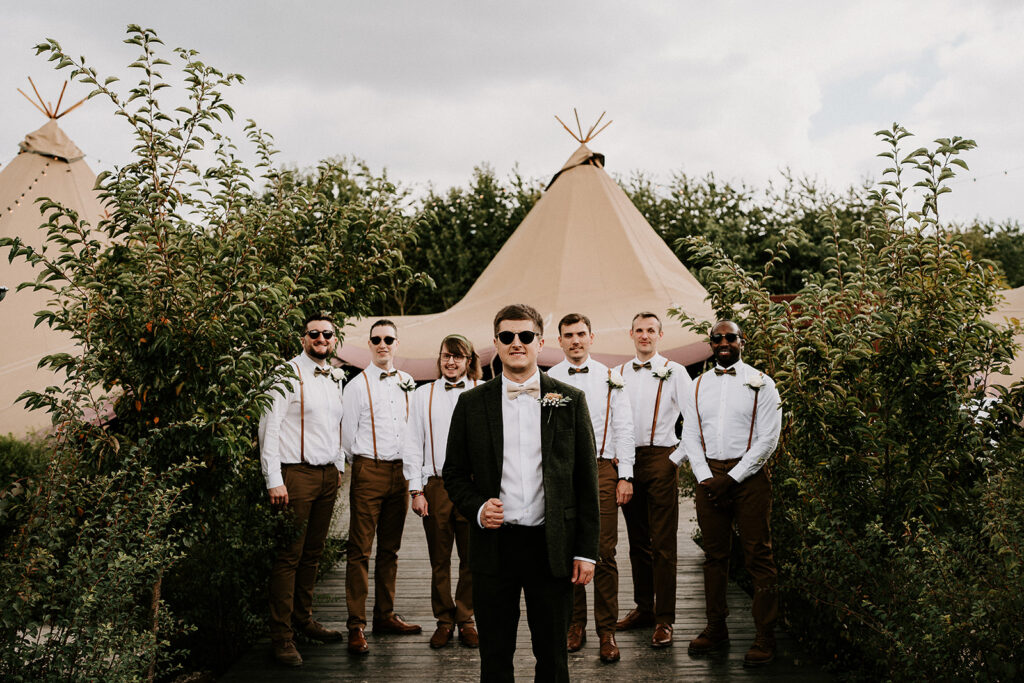 Groomsmen at Royle Forest weddings