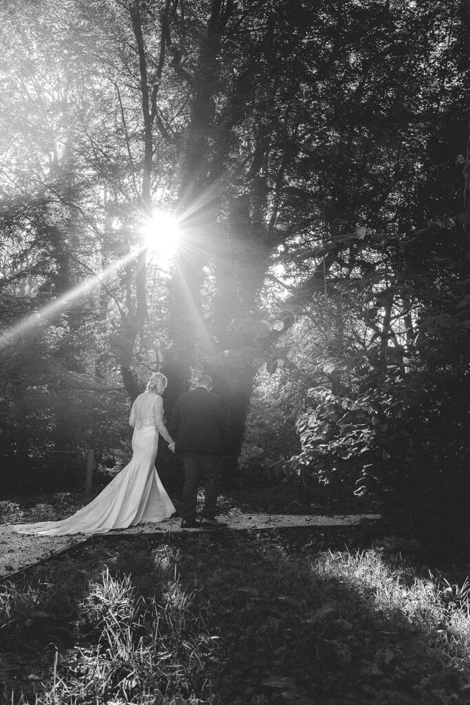 Golden Hour at Sudbury gasworks wedding venue