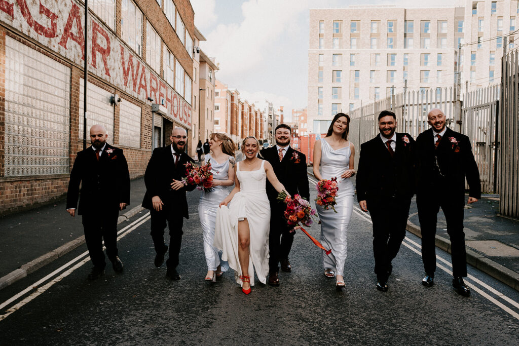 Trafalgar Warehouse Wedding Photos - Colourful Sheffield Wedding Photography